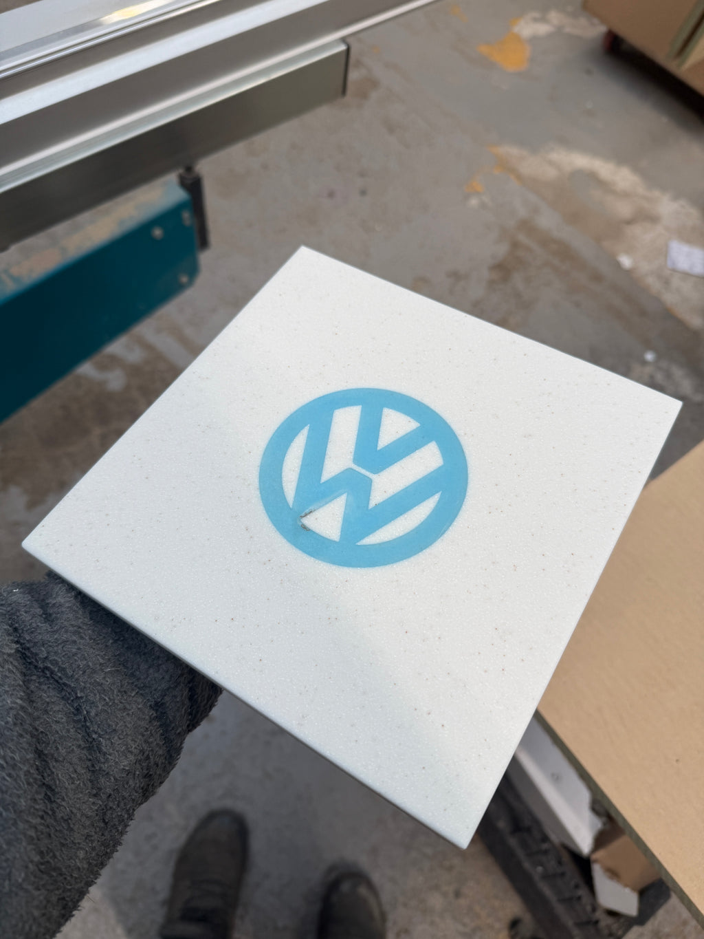 Bespoke CNC Corian Chopping Boards – Made to Order 250mm x 250mm