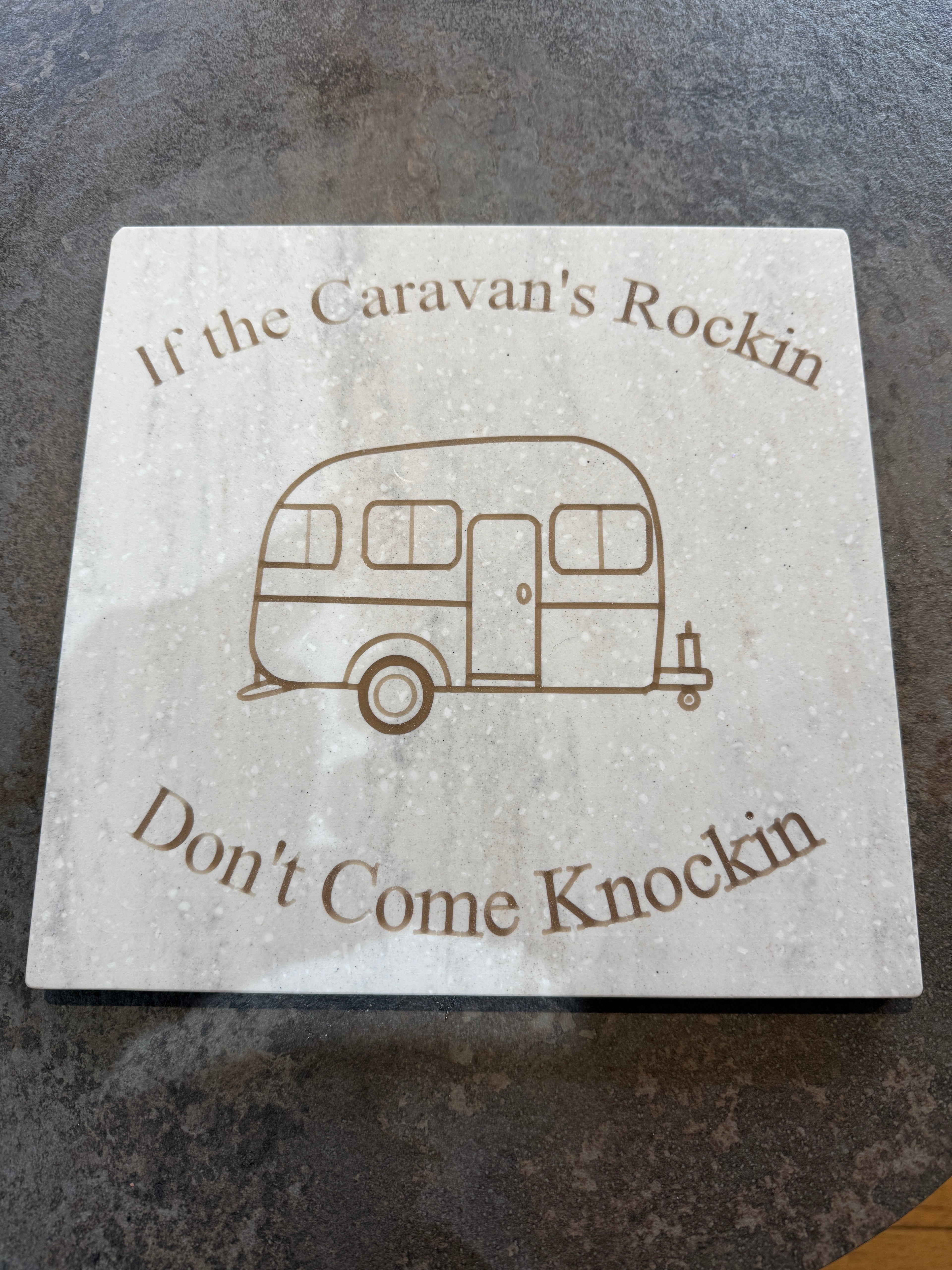 Bespoke CNC Corian Chopping Boards – Made to Order 250mm x 250mm