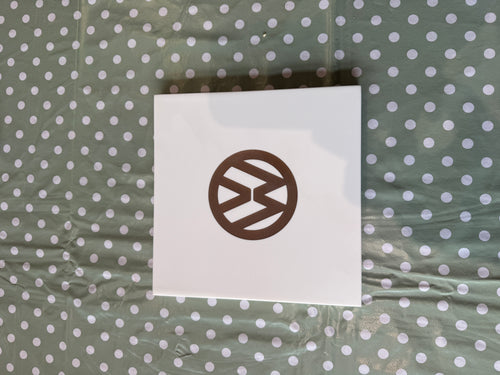 CNC VW Campervan Corian Chopping Board 200mm x 200mm