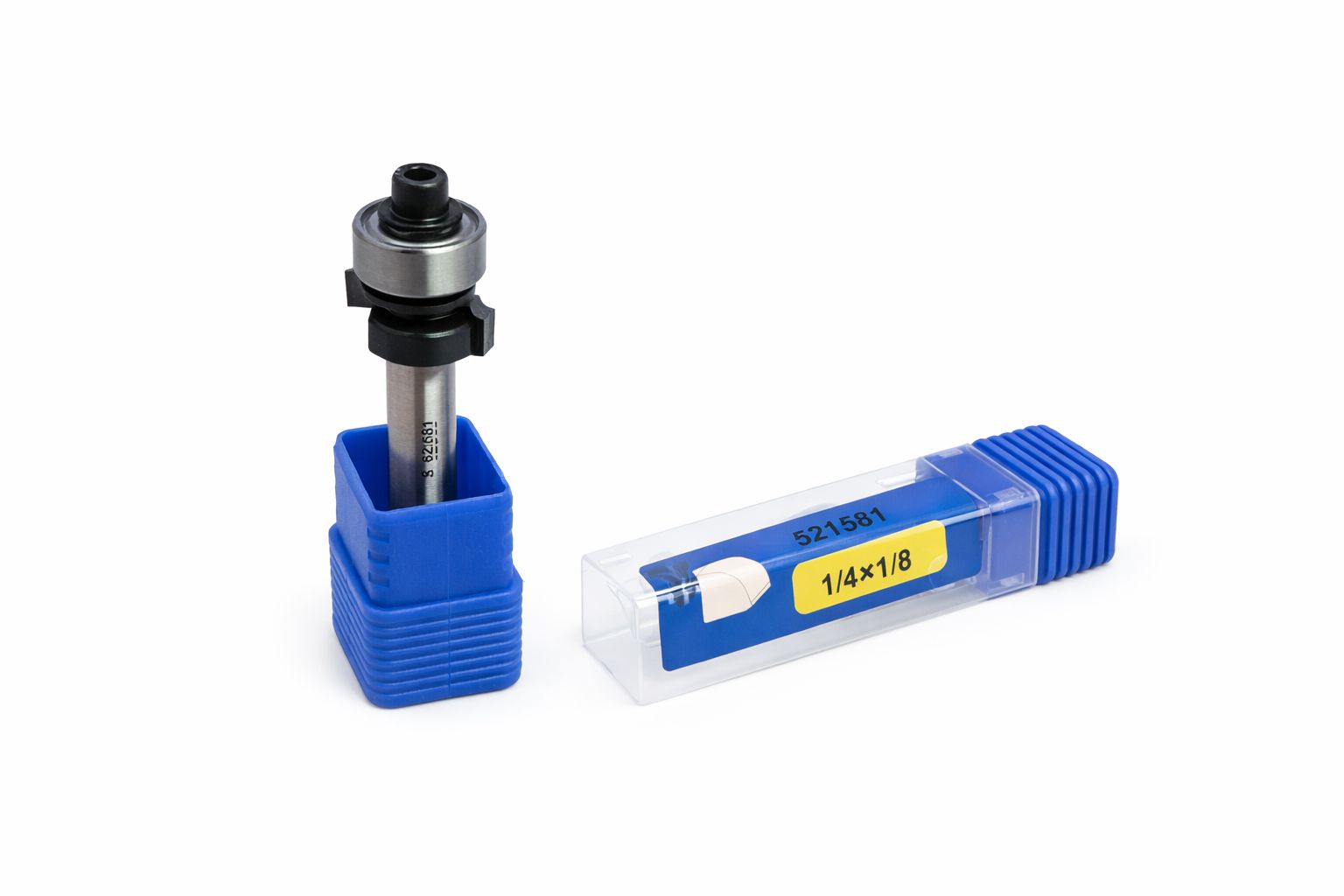 Ball Bearing Round-Over Cutter – 1/8″ Radius (¼″ Shank)