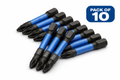 PZ2 Screwdriver Bits – 50mm (Pack of 10)