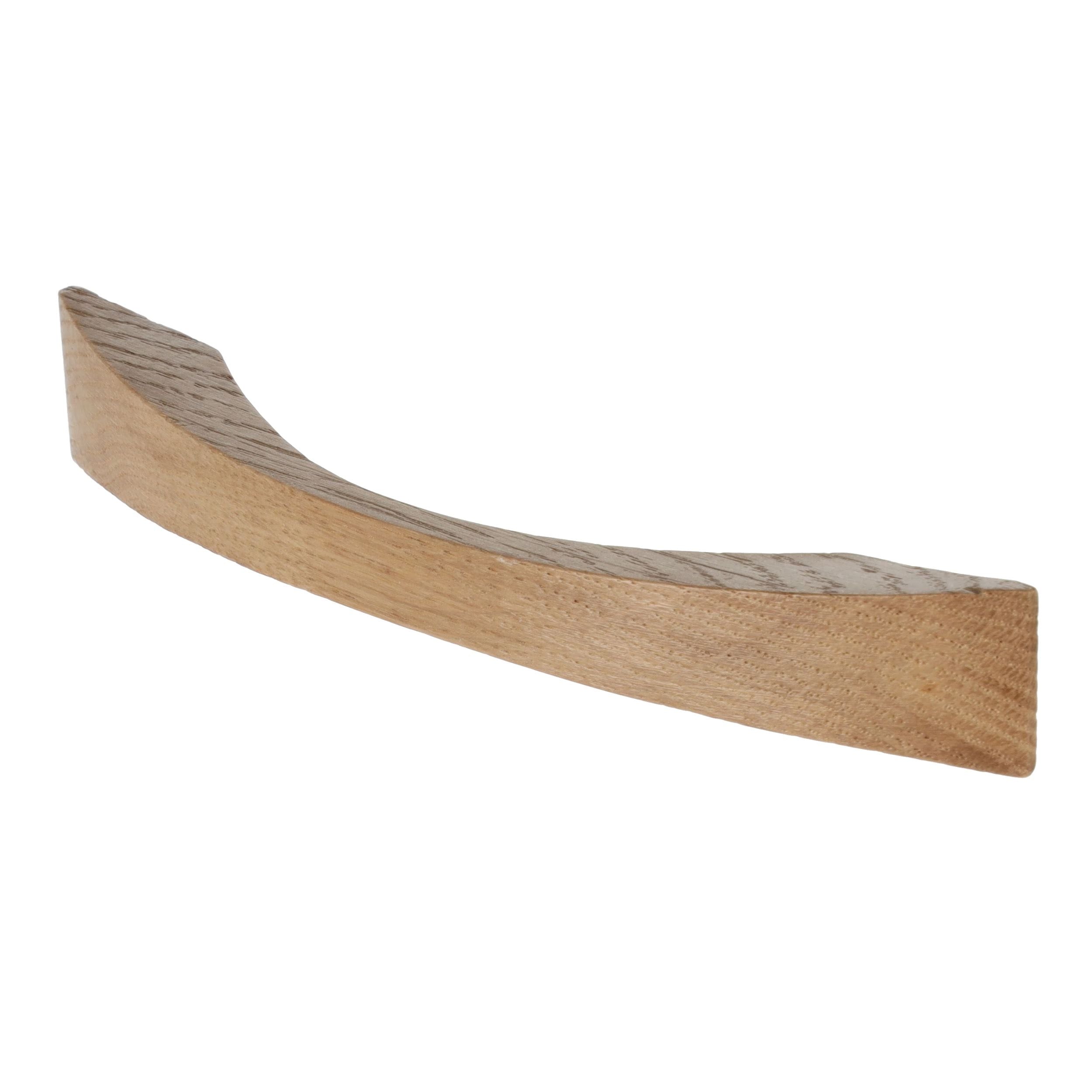 XT07 Handle, 128 mm, lacquered natural oak, F100%